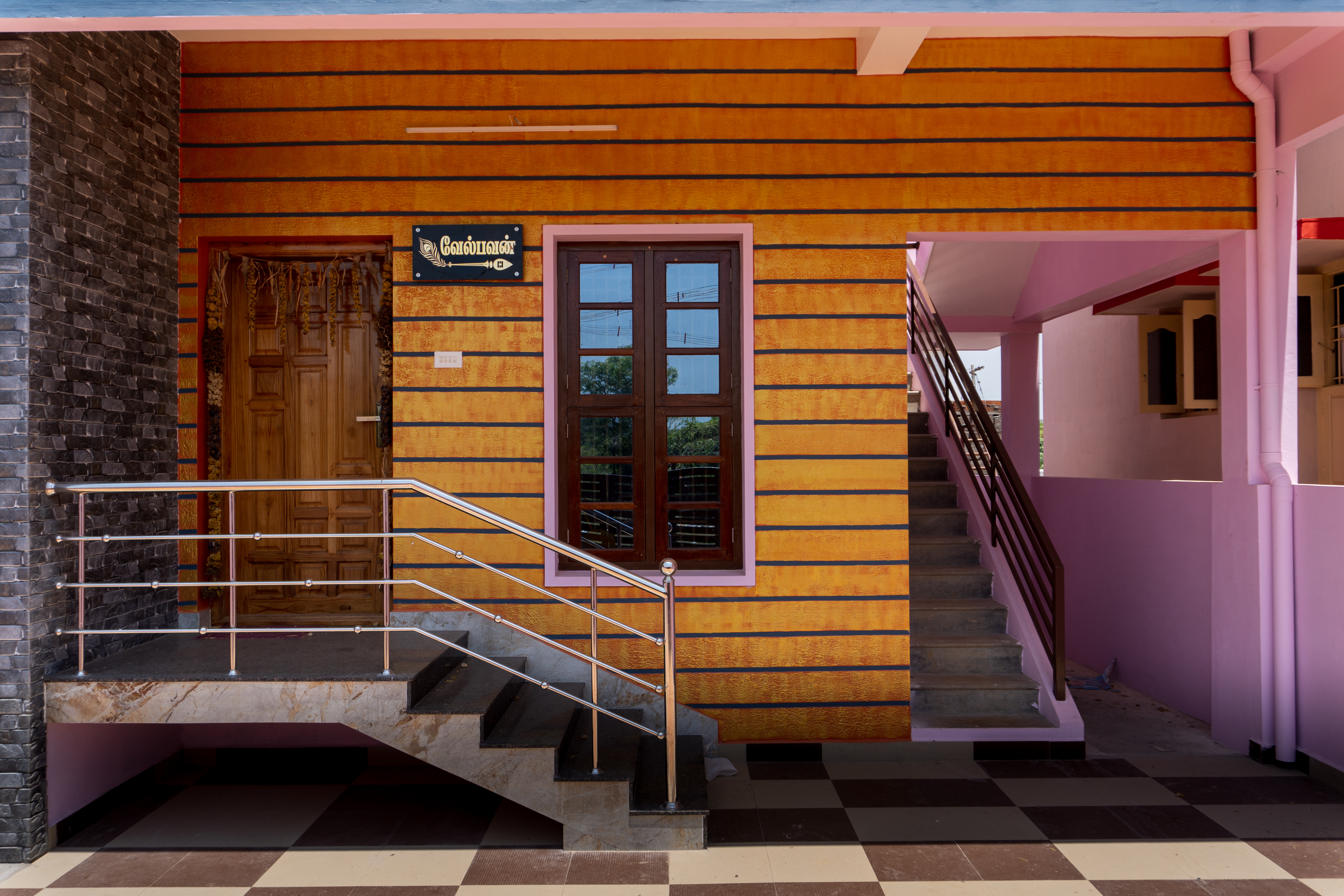 Modern building exterior showcase in Nagercoil