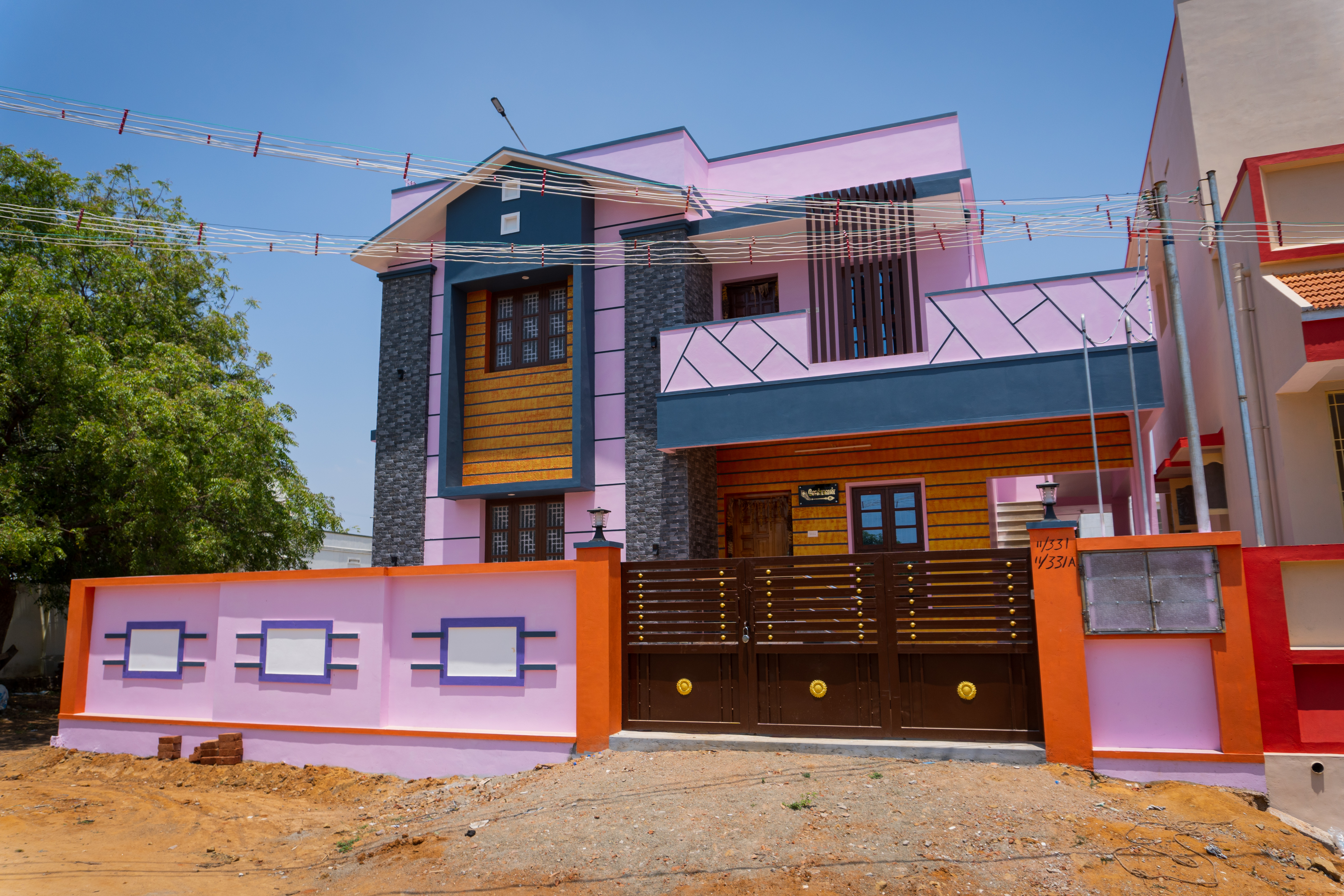 Residential construction project by Destiny Builders in Ambasamudram